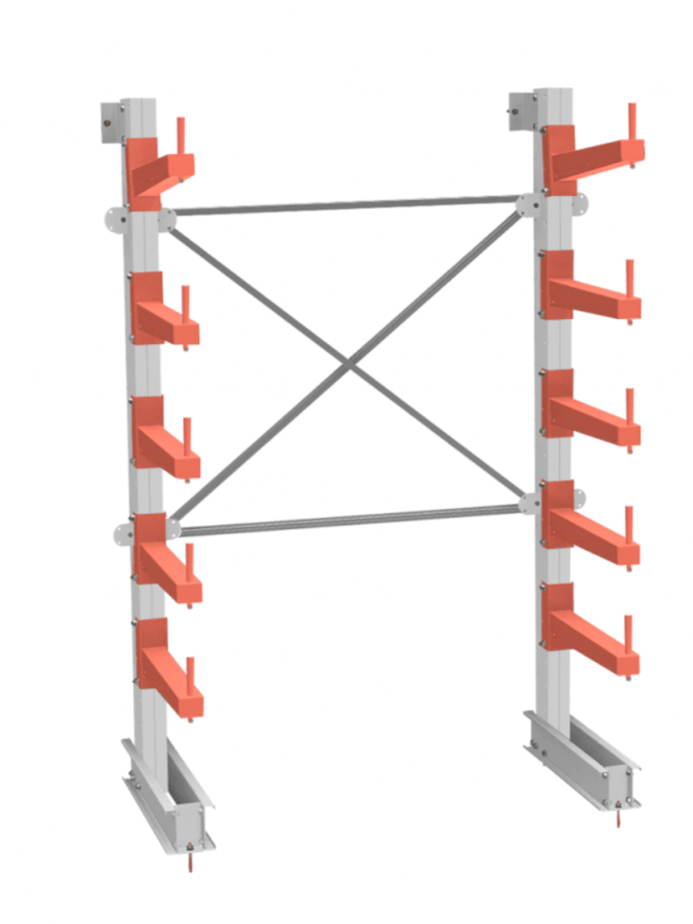 СТ-062 Стеллаж односторонний 5 ярусов купить в Красноярске СТ-062 Стеллаж односторонний 5 ярусов купить в Красноярске