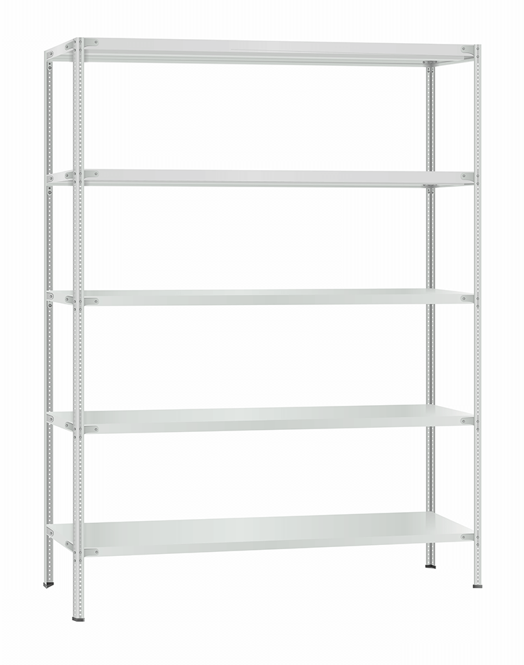 Стеллаж металлический Титан МС-900 2400x1000x500 5 полок купить в Красноярске Стеллаж металлический Титан МС-900 2400x1000x500 5 полок купить в Красноярске