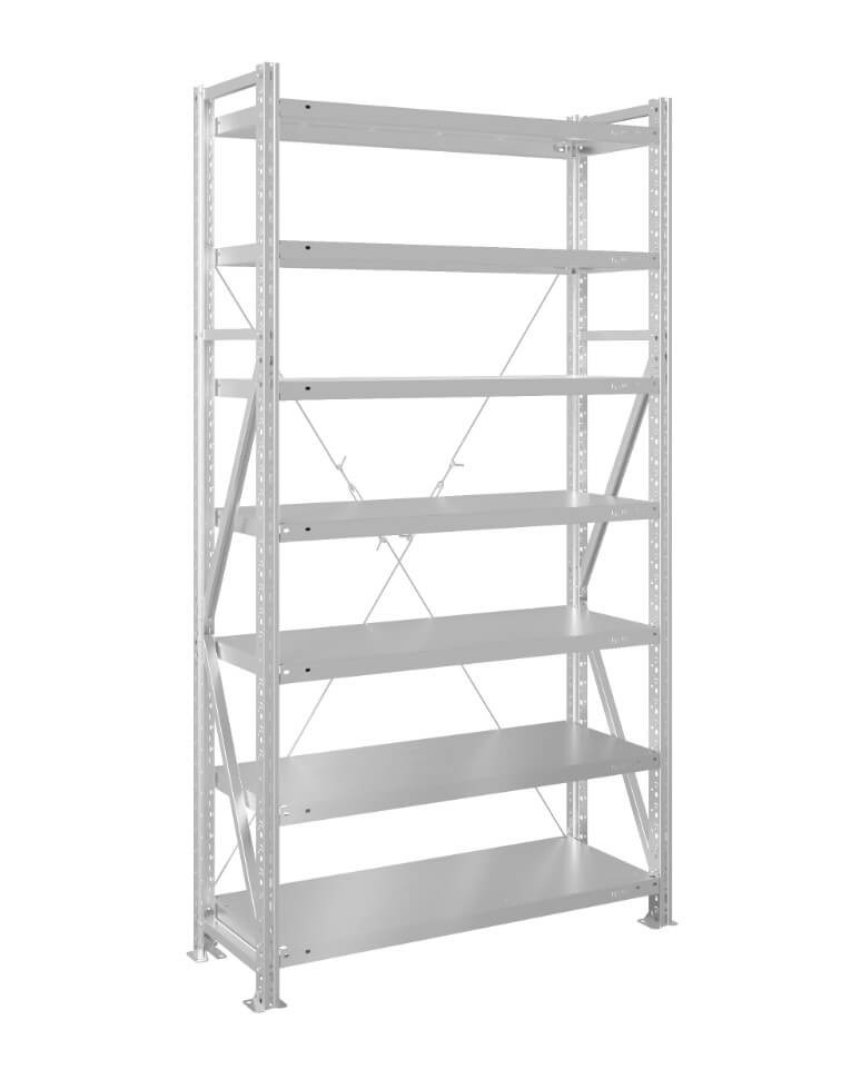 Стеллаж MS U 3000x1500x800 7 полок (250 кг, металл) купить в Красноярске