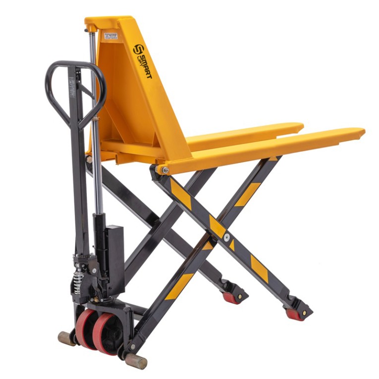 Гидравлическая тележка (рохля) SD-HL (HLT10, г/п 1000 кг, вилы 1150x550 мм, высокоподъемная 800 мм) SMARTLIFT (SMART) купить в Красноярске Гидравлическая тележка (рохля) SD-HL (HLT10, г/п 1000 кг, вилы 1150x550 мм, высокоподъемная 800 мм) SMARTLIFT (SMART) купить в Красноярске