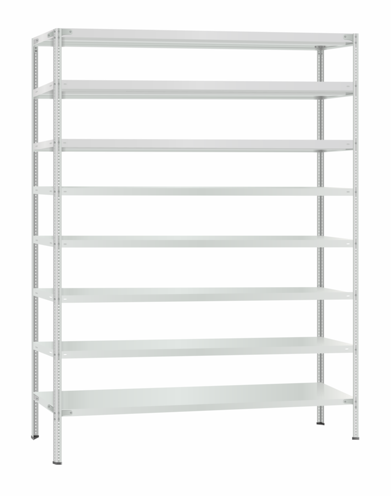 Стеллаж металлический Титан МС-500 2400х1500х500 8 полок купить в Красноярске