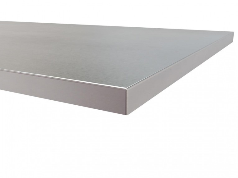 Столешница из фанеры 30 мм + чехол из нержавеющей стали 1 мм (ширина 1000 мм) купить в Красноярске Столешница из фанеры 30 мм + чехол из нержавеющей стали 1 мм (ширина 1000 мм) купить в Красноярске