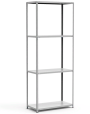 Стеллаж металлический Титан МС-500 1500х1000х600 4 полки Стеллаж металлический Титан МС-500 1500х1000х600 4 полки