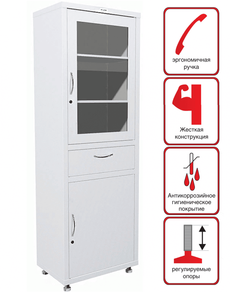 Медицинский шкаф HILFE МД 1 1760 R-1 купить в Красноярске Медицинский шкаф HILFE МД 1 1760 R-1 купить в Красноярске