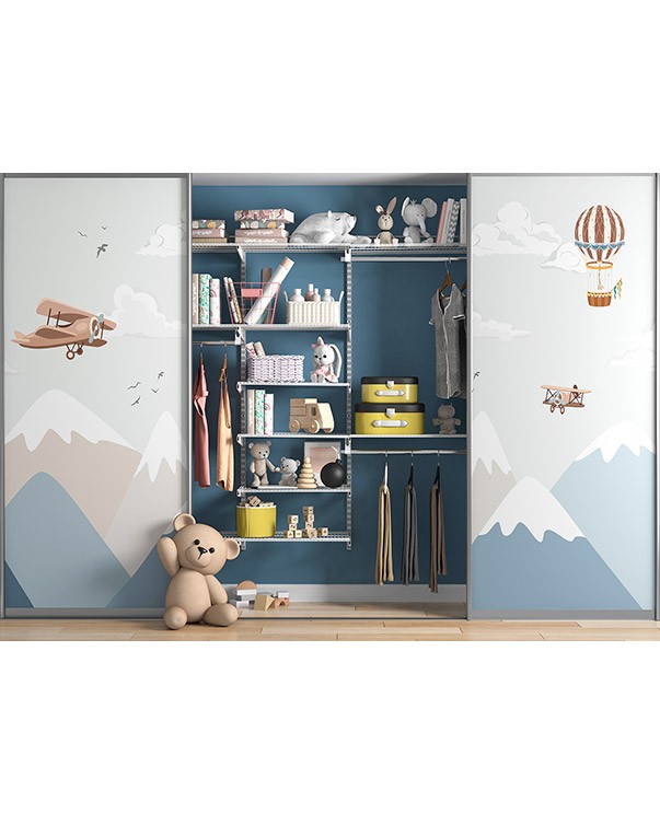 Гардеробная система Практик Home Детская 3 купить в Красноярске Гардеробная система Практик Home Детская 3 купить в Красноярске