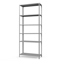 Стеллаж ТС Лайт с перф. полками 2000х700х400 6 полок