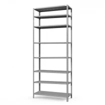 Стеллаж ТС Лайт с перф. полками 2500х1000х600 8 полок Стеллаж ТС Лайт с перф. полками 2500х1000х600 8 полок