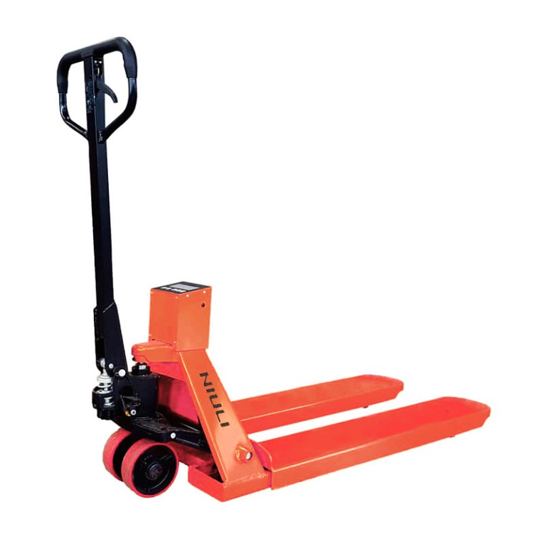 Гидравлическая рохля с весами CBY-II 2500 PDP (г/п 2500 кг, вилы 1150x550 мм) NIULI купить в Красноярске Гидравлическая рохля с весами CBY-II 2500 PDP (г/п 2500 кг, вилы 1150x550 мм) NIULI купить в Красноярске