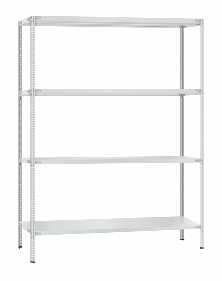 Стеллаж металлический Титан МС-900 2500x1000x300 4 полки купить в Красноярске Стеллаж металлический Титан МС-900 2500x1000x300 4 полки купить в Красноярске