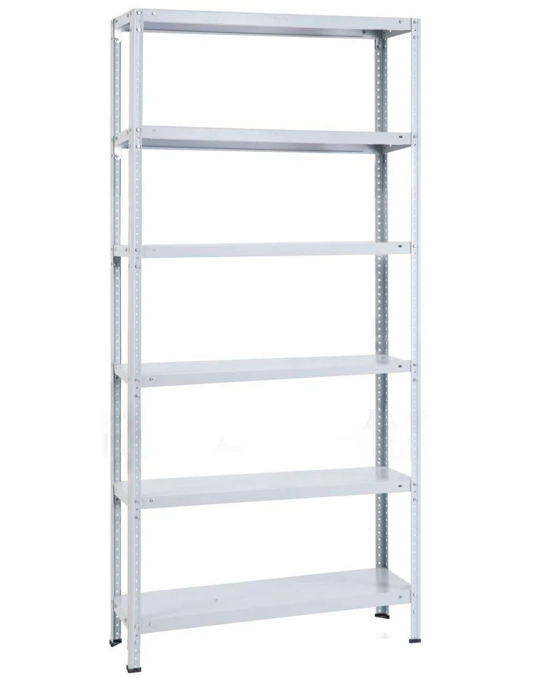 Стеллаж металлический Титан МС-500 2000х700х500 6 полок купить в Красноярске Стеллаж металлический Титан МС-500 2000х700х500 6 полок купить в Красноярске