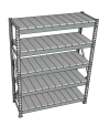 Стеллаж грузовой СГР 3000x2100x400 5 полок (металл) Стеллаж грузовой СГР 3000x2100x400 5 полок (металл)