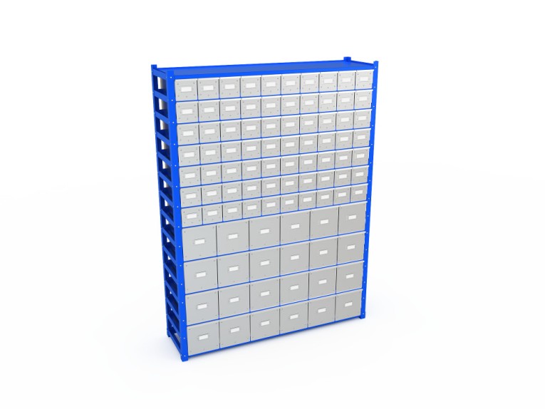 Система хранения с выдвижными ящиками BOXES M 2000.1500.400.M70B24 купить в Красноярске Система хранения с выдвижными ящиками BOXES M 2000.1500.400.M70B24 купить в Красноярске