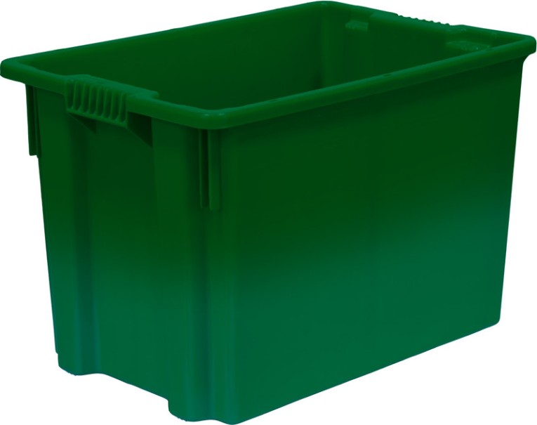 Ящик 600х400х400 сплошной зеленый купить в Красноярске Ящик 600х400х400 сплошной зеленый купить в Красноярске