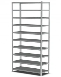 Стеллаж MS Strong 2550х1200х500 10 полок