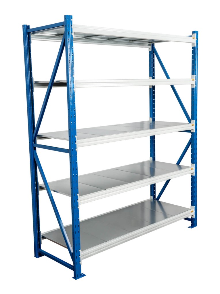 Стеллаж стационарный БиКом СТ-4 250x90x60 5 полок купить в Красноярске Стеллаж стационарный БиКом СТ-4 250x90x60 5 полок купить в Красноярске