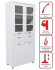 Медицинский шкаф HILFE МД 2 1780 R-1 купить в Красноярске
