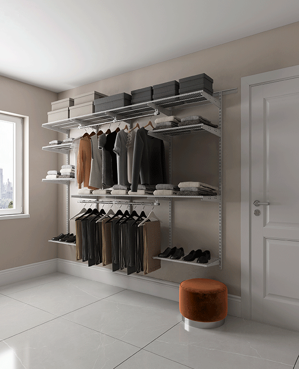 Гардеробная система Практик Home Max G180 белая купить в Красноярске Гардеробная система Практик Home Max G180 белая купить в Красноярске