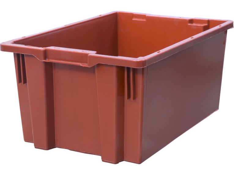 Ящик 600х400х270 дно гладкое, красный купить в Красноярске Ящик 600х400х270 дно гладкое, красный купить в Красноярске