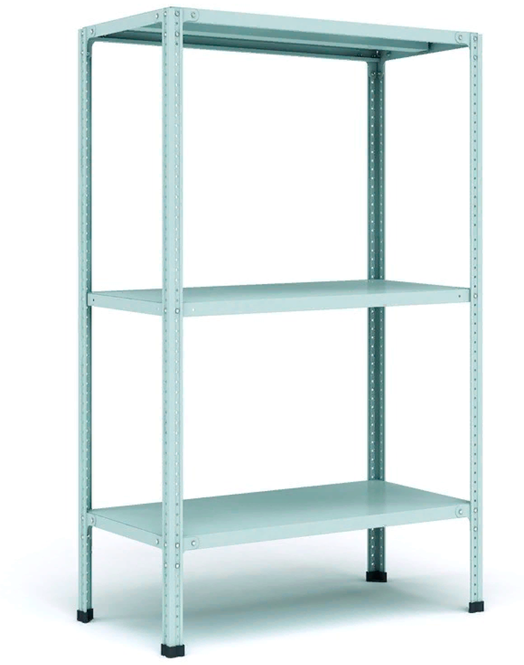 Стеллаж металлический Титан МС-500 2200х700х500 3 полки купить в Красноярске Стеллаж металлический Титан МС-500 2200х700х500 3 полки купить в Красноярске