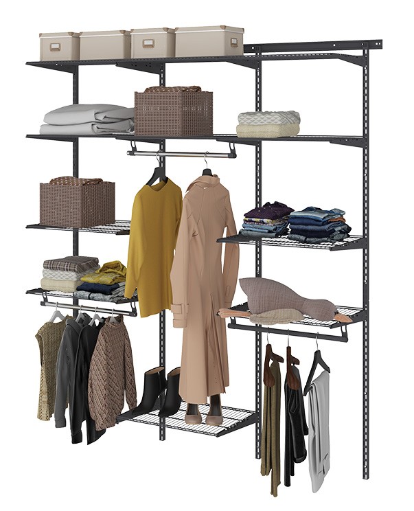 Гардеробная система Практик Home Max G180 графит купить в Красноярске