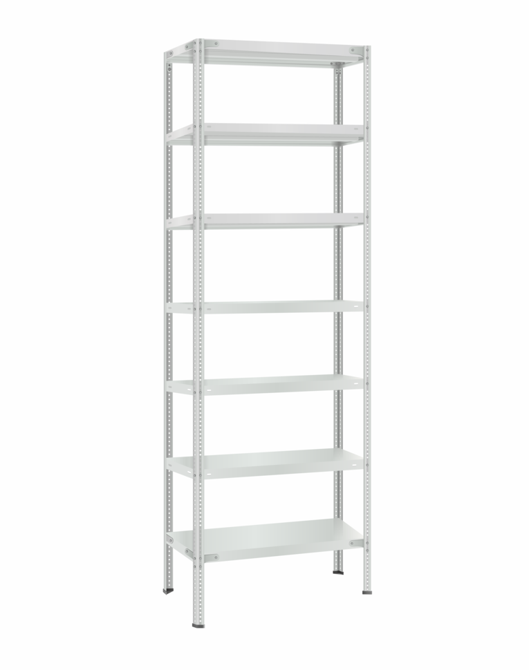 Стеллаж металлический Титан МС-500 3000х700х300 7 полок купить в Красноярске