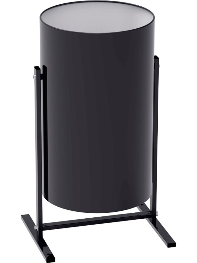 Металлическая уличная урна 19 литров черного цвета купить в Красноярске Металлическая уличная урна 19 литров черного цвета купить в Красноярске