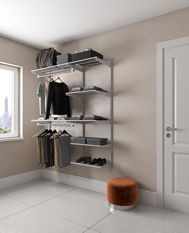 Гардеробная система Практик Home Optima G150 графит купить в Красноярске