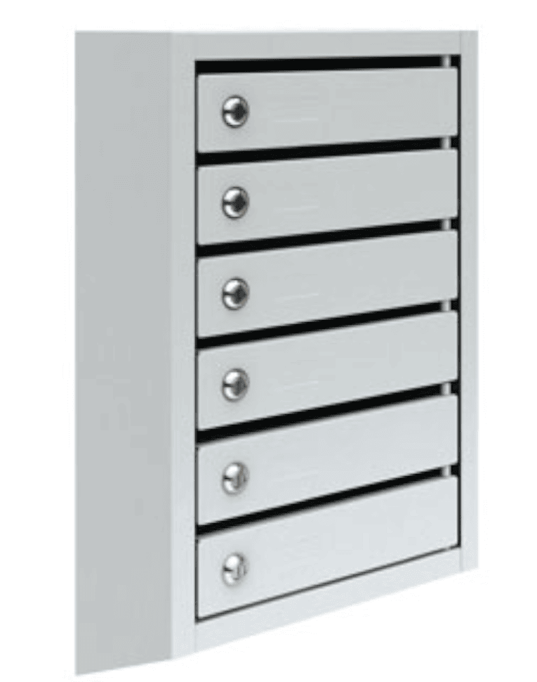 Ящик почтовый ПМ-6 с задней стенкой купить в Красноярске Ящик почтовый ПМ-6 с задней стенкой купить в Красноярске