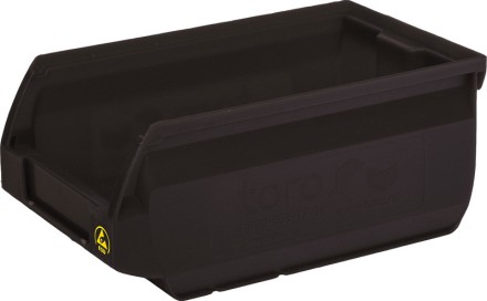 Ящик Sanremo 170х105х75 PP, черный антистатичный купить в Красноярске
