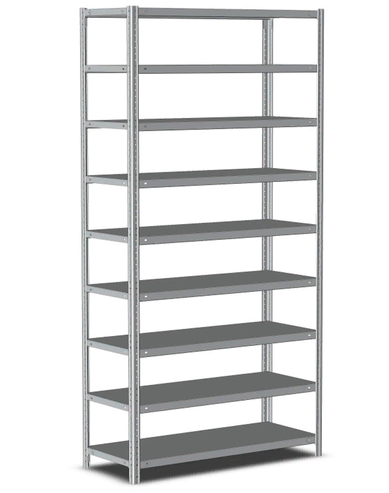 Стеллаж металлический Титан МС-500 2000х1500х600 9 полок купить в Красноярске