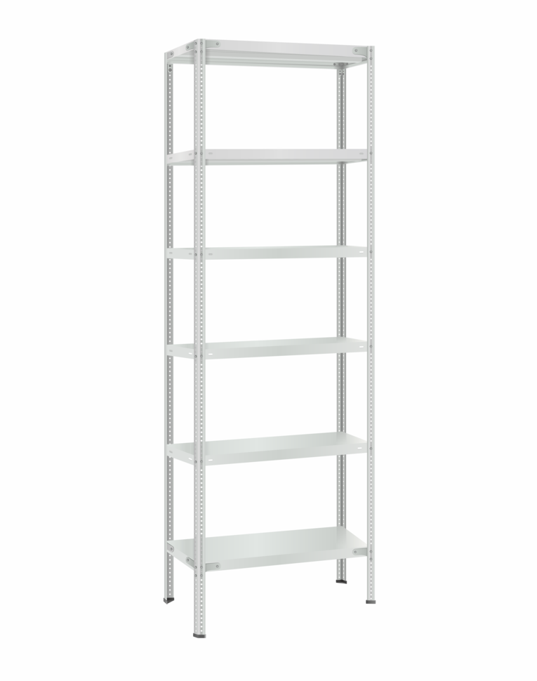 Стеллаж металлический Титан МС-500 2300х700х300 6 полок купить в Красноярске