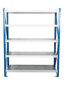 Стеллаж стационарный БиКом СТ-4 250x90x50 5 полок Стеллаж стационарный БиКом СТ-4 250x90x50 5 полок