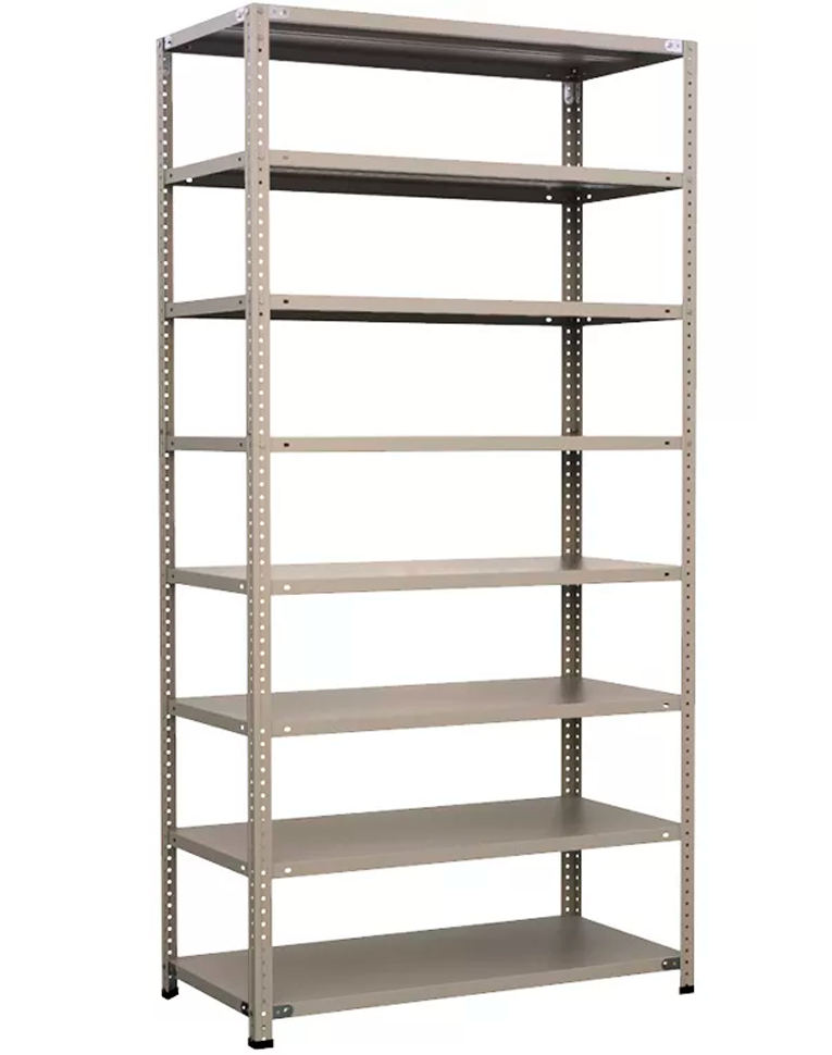 Стеллаж металлический Титан МС-500 1800х1500х300 8 полок купить в Красноярске Стеллаж металлический Титан МС-500 1800х1500х300 8 полок купить в Красноярске