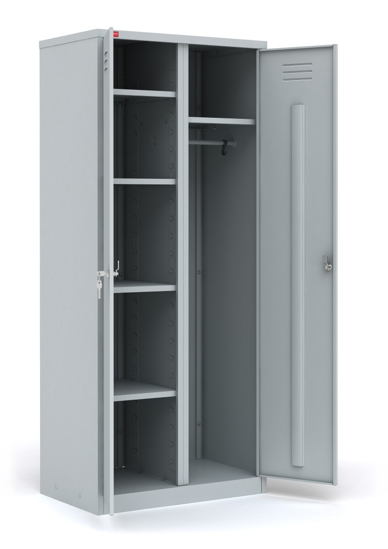 Двухсекционный металлический шкаф ШРМ-22У/600 купить в Красноярске Двухсекционный металлический шкаф ШРМ-22У/600 купить в Красноярске