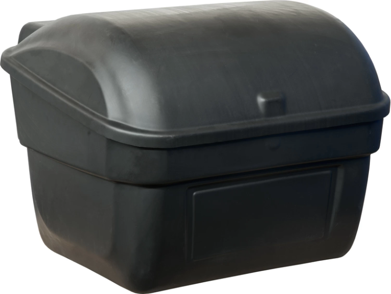 Контейнер для песка с крышкой, 220л. черный купить в Красноярске Контейнер для песка с крышкой, 220л. черный купить в Красноярске