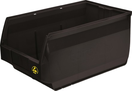 Ящик Venezia 500х310х250 PP, черный антистатичный купить в Красноярске