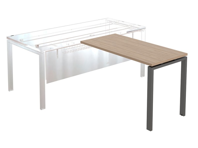 Брифинг-приставка NT 120 вяз натуральный/антрацит купить в Красноярске