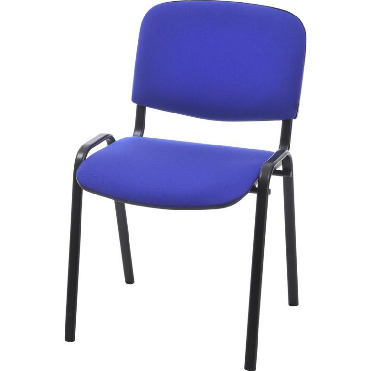 Стул Изо (синяя ткань, металл черный) купить в Красноярске Стул Изо (синяя ткань, металл черный) купить в Красноярске
