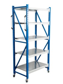 Стеллаж мобильный БиКом СТ-4 300x180x70 5 полок Стеллаж мобильный БиКом СТ-4 300x180x70 5 полок