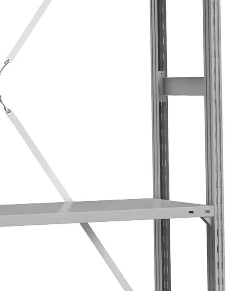 Стеллаж ТСУ 1800x1500x300 6 полок (150 кг, перф) купить в Красноярске Стеллаж ТСУ 1800x1500x300 6 полок (150 кг, перф) купить в Красноярске