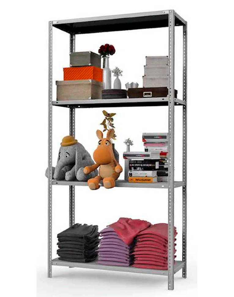 Стеллаж MS Strong 2200х1000х800 4 полки купить в Красноярске Стеллаж MS Strong 2200х1000х800 4 полки купить в Красноярске