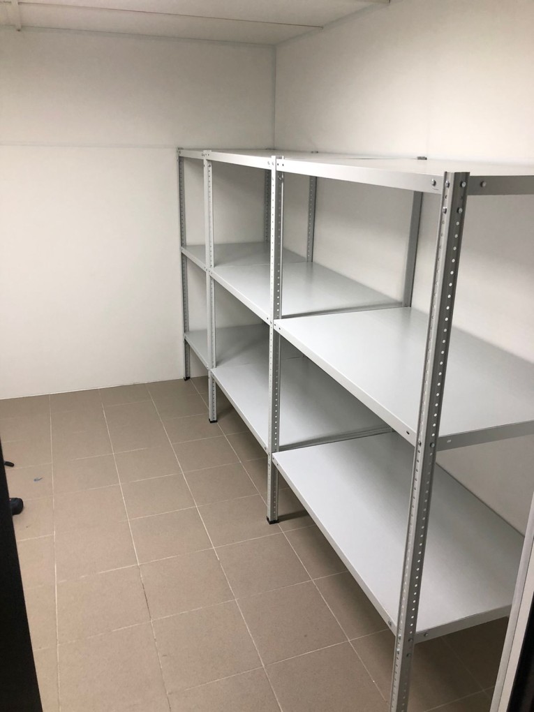 Стеллаж металлический Титан МС-500 1500х1000х500 3 полки купить в Красноярске Стеллаж металлический Титан МС-500 1500х1000х500 3 полки купить в Красноярске