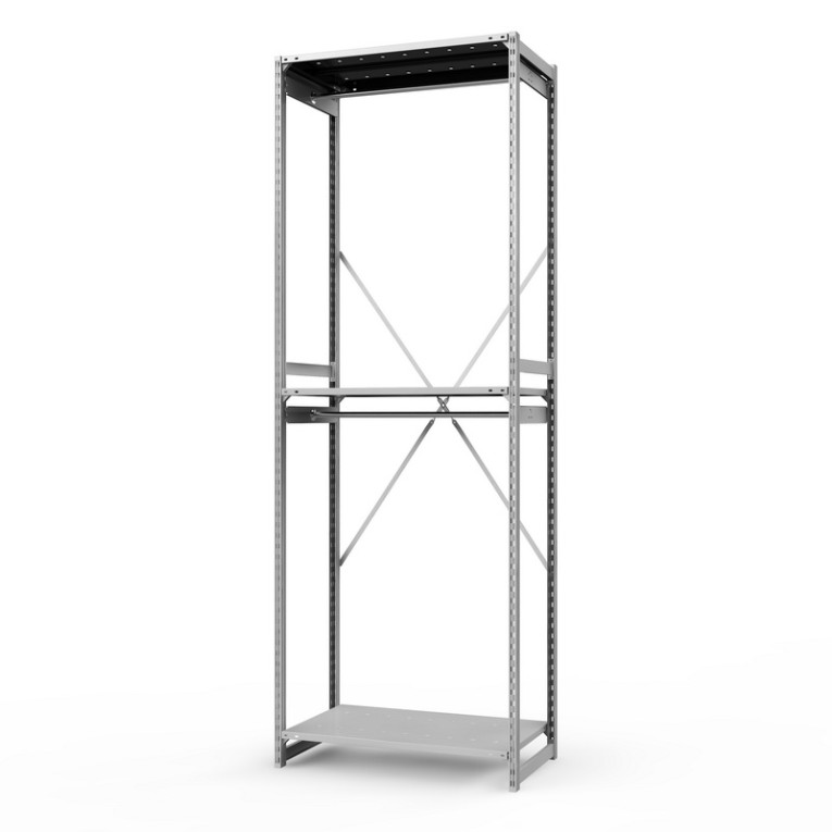 Стеллаж металлический ТСУ Универсал, 3000х1060х500 мм.Штанги: 2шт. Полки: металл перф. 3 шт. купить в Красноярске Стеллаж металлический ТСУ Универсал, 3000х1060х500 мм.Штанги: 2шт. Полки: металл перф. 3 шт. купить в Красноярске