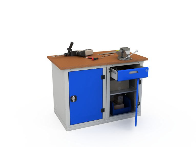 Верстак двухтумбовый WOKER PRO 2102.1200 купить в Красноярске Верстак двухтумбовый WOKER PRO 2102.1200 купить в Красноярске