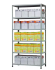 Стеллаж MS Strong 2000х1000х500 6 полок купить в Красноярске