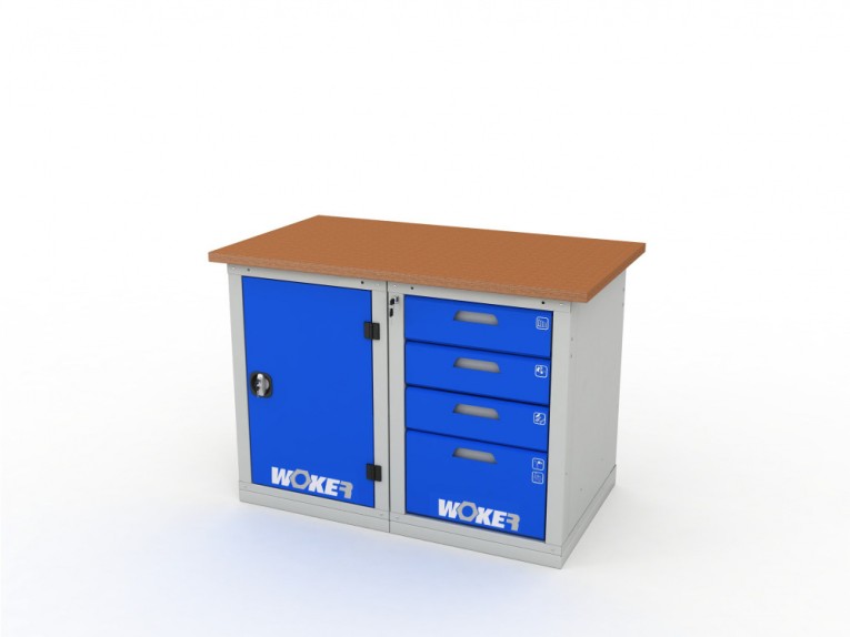 Верстак двухтумбовый WOKER PRO 2104.1200 купить в Красноярске Верстак двухтумбовый WOKER PRO 2104.1200 купить в Красноярске