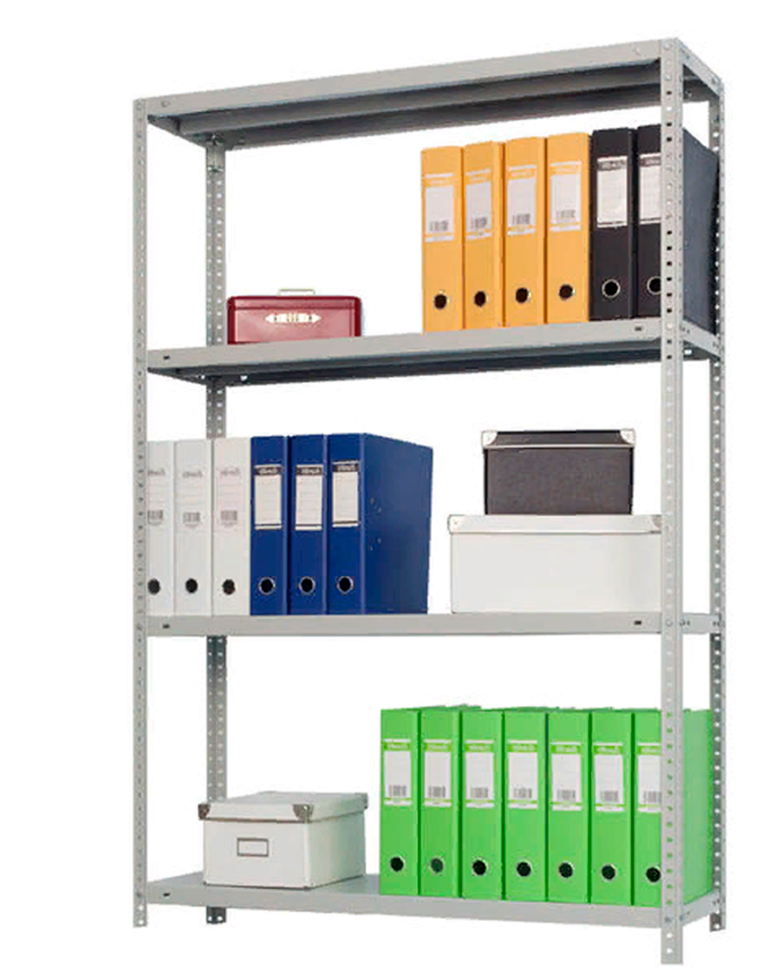 Стеллаж MS Standart 1600х1000х500 4 полки купить в Красноярске Стеллаж MS Standart 1600х1000х500 4 полки купить в Красноярске