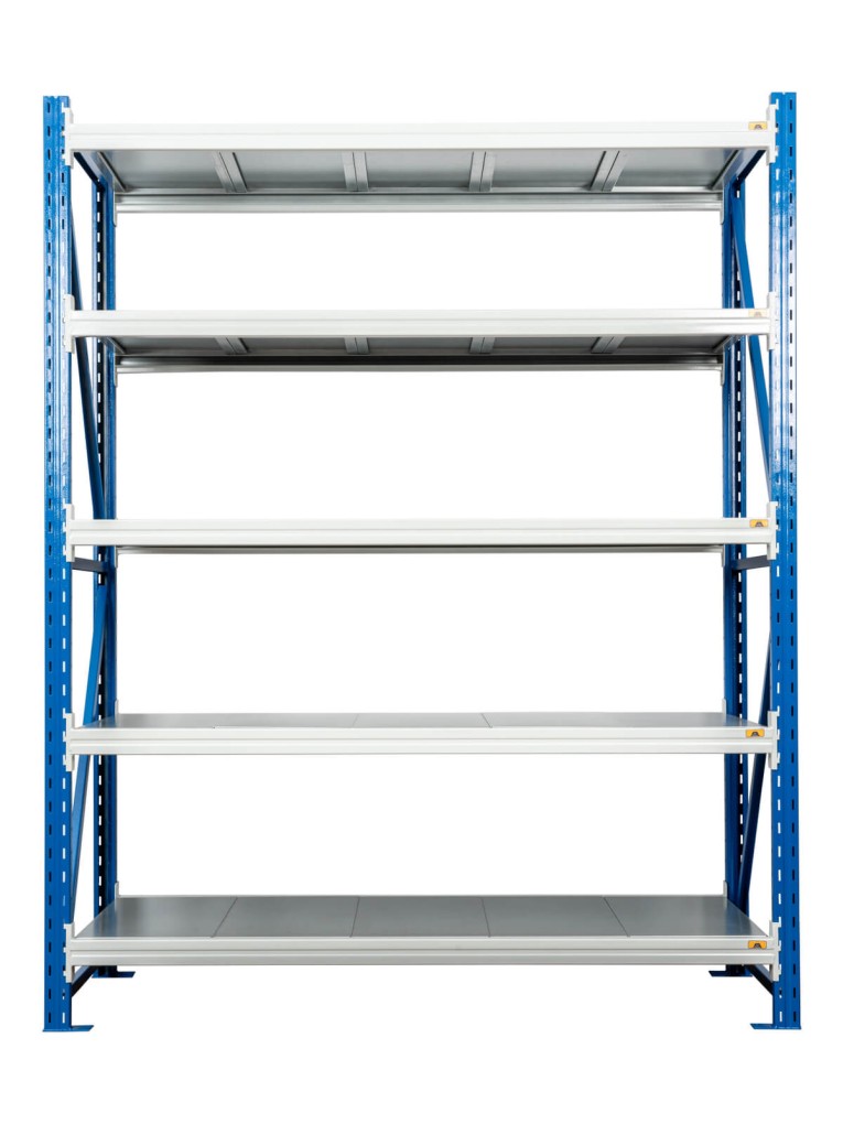 Стеллаж стационарный БиКом СТ-4 300x90x50 5 полок купить в Красноярске Стеллаж стационарный БиКом СТ-4 300x90x50 5 полок купить в Красноярске