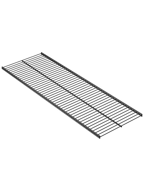 Полка сетчатая GSh 90х30 графит купить в Красноярске