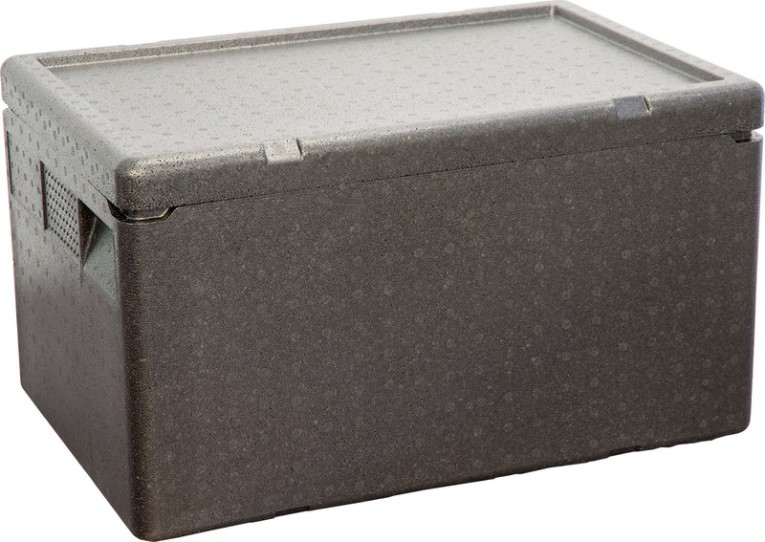 Контейнер 600х400х340 мм (48 литров) с крышкой купить в Красноярске Контейнер 600х400х340 мм (48 литров) с крышкой купить в Красноярске